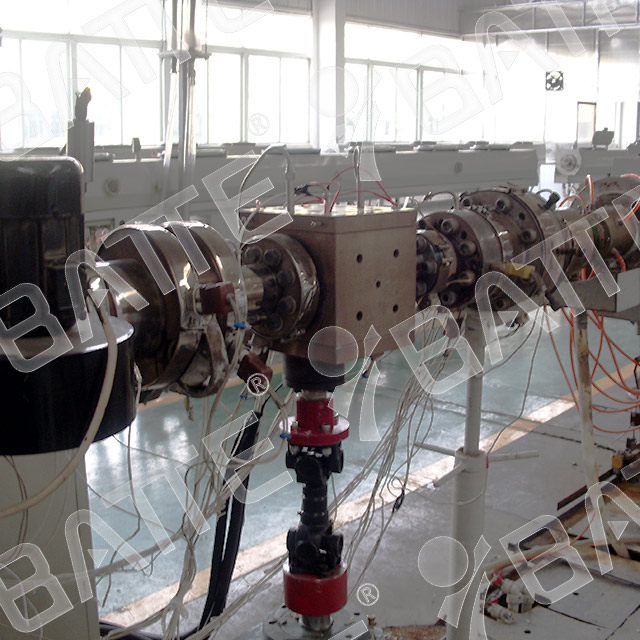 melt pump for pipe extruder 