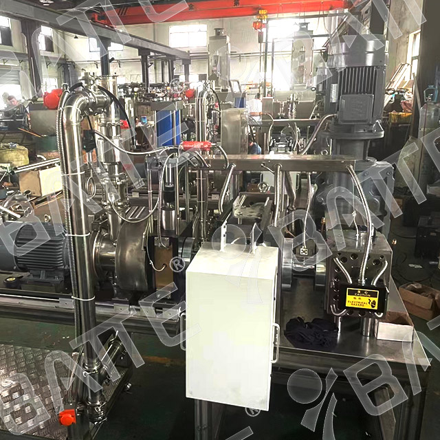 melt pump for extruder