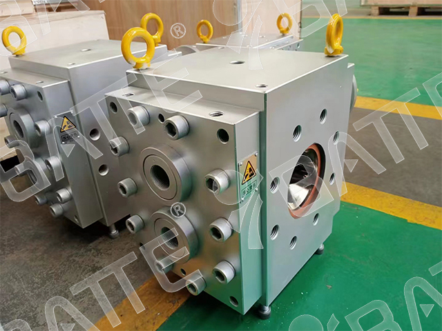 rubber extrusion melt pump