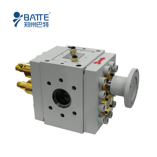 rubber extruder melt pump