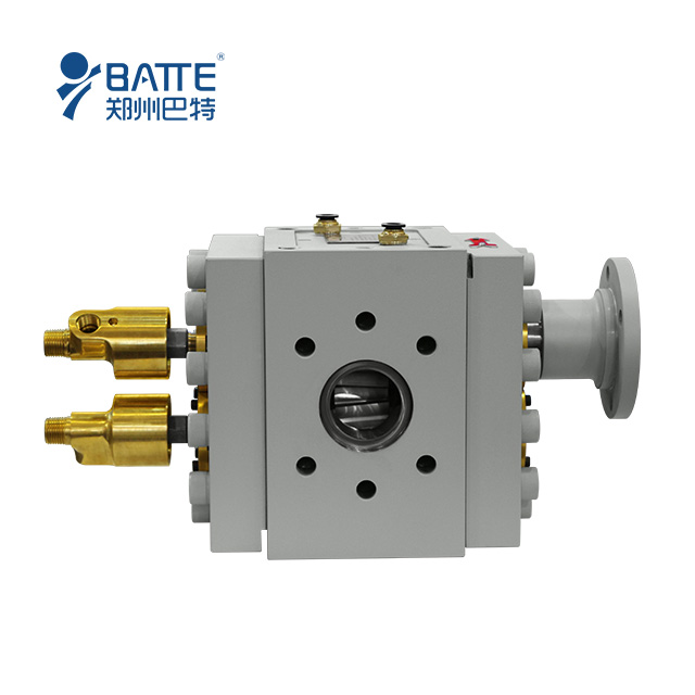 melt pump for rubber extruder