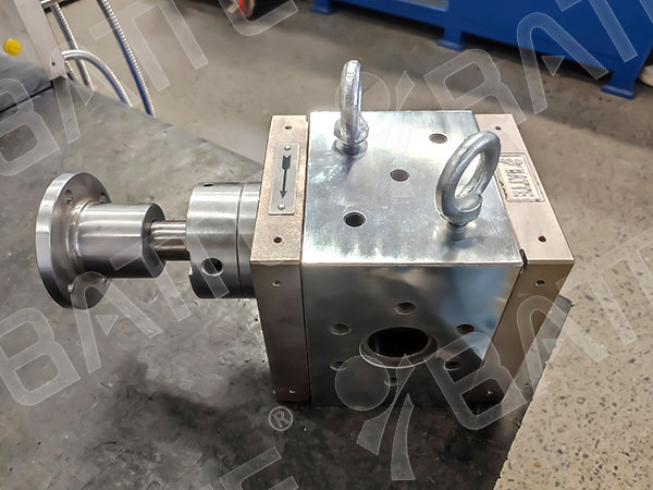 extrusion melt pump