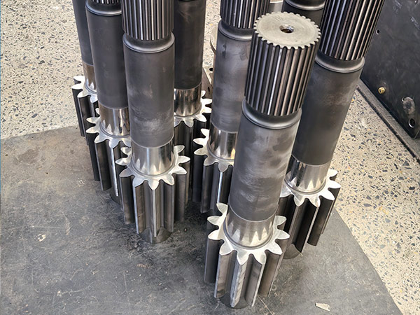 polymer melt pump gear