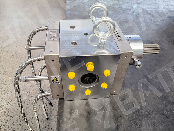 Polymer melt pump