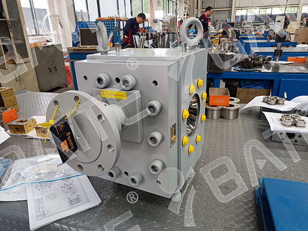 granulation melt pump