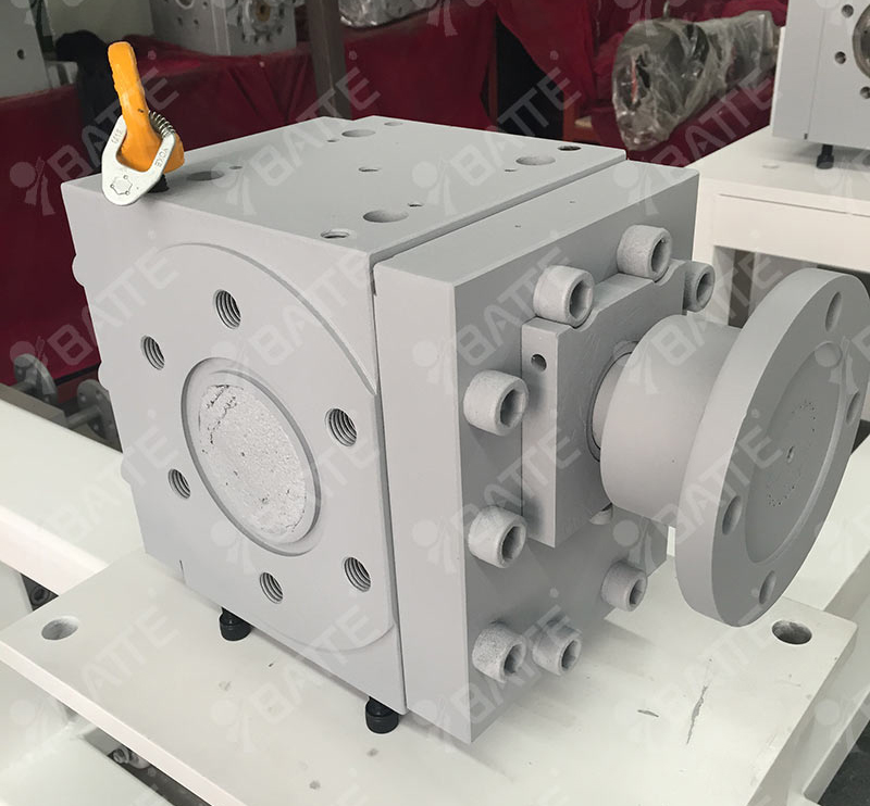 PVC extrusion melt pump